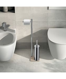 Gedy Portarotolo e Scopino WC - Beige