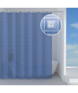 Square Tenda doccia in peva Blu