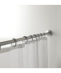 12 Anelli bianchi per tenda doccia
