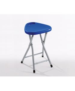 Gedy Sgabello da Bagno Richiudibile - Blu - 300x465 mm