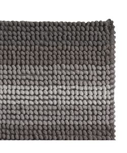 Tappeto Bagno Bubble Antiscivolo Tortora 50x80 cm - Morbido e Lavabile