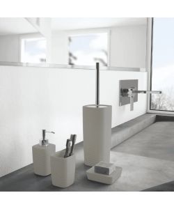 Portascopino Kelly Ceramica Grigio Tortora da Pavimento