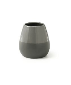 Gedy Portaspazzolini in ceramica Wilma verde salvia 10x10 cm