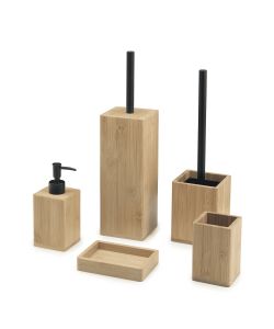 Portascopino Bonnie Bagno Alto in Bambù - Design Naturale e Moderno