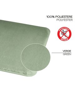 Gedy Tappeto Bagno Fuzzy Verde Morbido Antiscivolo 50x80 cm