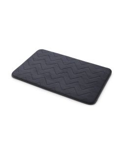 Tappeto da Bagno Antiscivolo in Memory Foam - 50x80 cm - Antracite