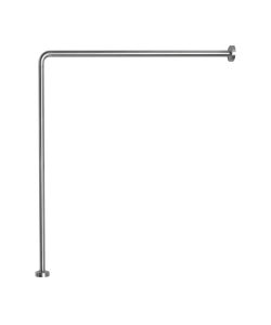 Gedy Asta Angolare per Tenda Doccia - Cromata - 810 mm