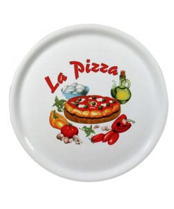 Piatto Porcellana Pizza X26  Cm 31 Napoli Saturnia