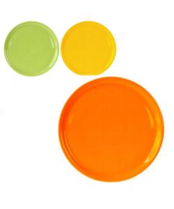Piatto Pizza Colorato   Pz.6 Cm 31 Napoli Saturnia