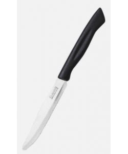 Marietti Coltello Bistecca Seghettato 11,5 cm Nero - Set 6 Pezzi