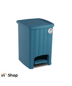 Stefanplast Pattumiera - Blu Ottanio - 20 lt