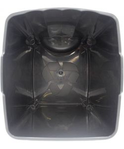 Stefanplast Pattumiera - Blu Ottanio - 20 lt