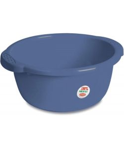 Stefanplast Bacinella Tonda Primavera Blu 35x15 cm per Uso Quotidiano