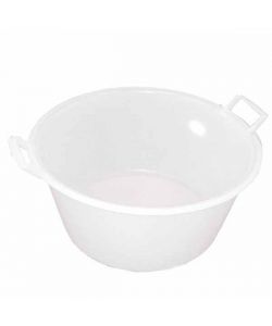 Bacinella Tonda Polietilene Bia. L 50  55 Stefanpl