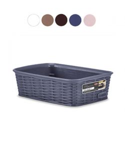 Cesta multiuso Elegance blu navy S