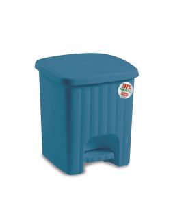 Pattumiera pedalina blu 4,5 l