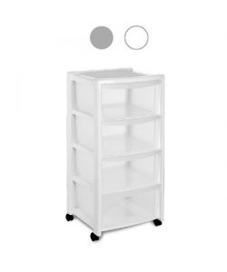 Cassettiera P.4 Libera Silver  40X40 H 80 Stefanpl