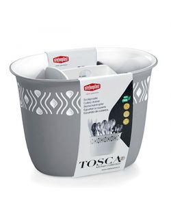 Scolaposate Tosca Grigio Cm 19X13 H 14 Stefanpl