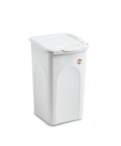 Portabiancheria bianco 50 l