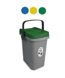 Pattumiera Home Eco System Gr/Blu L 7 Stefanpl