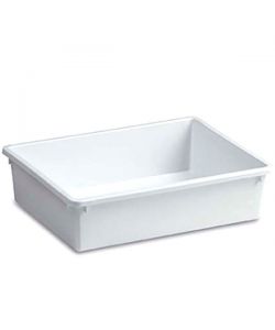 Stefanplast Vaschetta Frigo - Bianco - 40x30x10 cm