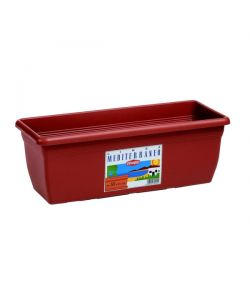 Vaso Med Rettangolare Coccio  60X20 H 16  Stefanpl