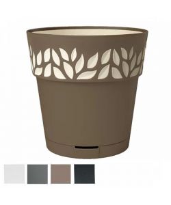 Vaso Cloe Tondo Ris.Acqua Grafite 30 H 29 Stefanpl