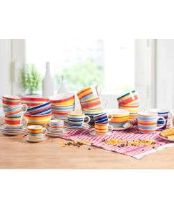Scodella Cereali in Ceramica - Motivo Multicolore - 14.5 cm