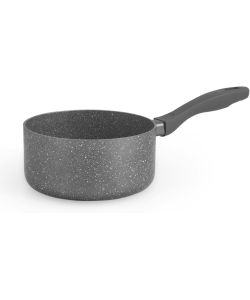 H&H Casseruola Antiaderente Stone 18 cm Induzione Grigio Lavabile