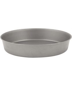 Home Tortiera Liscia Antiaderente 28 cm Antracite in Acciaio - Rotonda