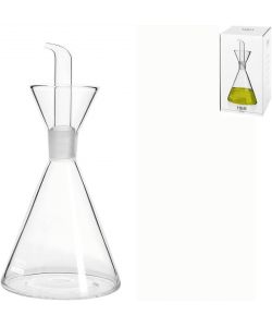 Ampolla Conica Vetro Borosilicato Trasparente 350 ml Lavabile