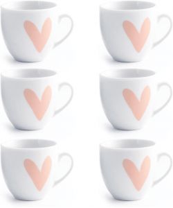 Royal Norfolk Set 6 Tazzine da Caff� in Porcellana Surreal Spring 90cc