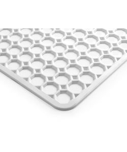 Tappeto Lavello - 37,5x29 cm Bianco - Accessorio Compatto per Lavello