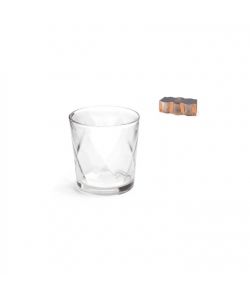 Bicchieri Glow Vetro Trasparente 26 cl Confezione 6 Pezzi Lavabili