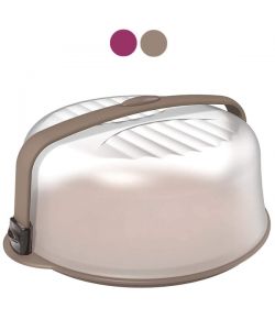 Contenitore Tond Torta Tortora 37 H 16 Biesse Casa