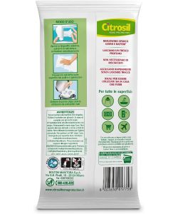 CITROSIL Salviette Igienizzanti Multisuperfici Limone 40 Panni