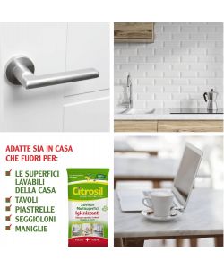 CITROSIL Salviette Igienizzanti Multisuperfici Limone 40 Panni