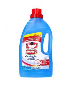 Omino Bianco Candeggina Delicata Brezza Marina 1100 ml - Smacchia e Igienizza
