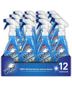 Vetril Detergente Spray Multiuso Ammoniaca 650ml per Vetri e Superfici