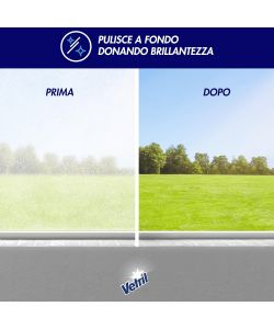 Vetril Detergente Spray Multiuso Ammoniaca 650ml per Vetri e Superfici