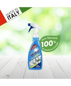 Vetril Detergente Spray Multiuso Ammoniaca 650ml per Vetri e Superfici