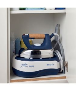 Ariete Ferro da Stiro con Caldaia 2000W Inox Compatto e Vapore Verticale