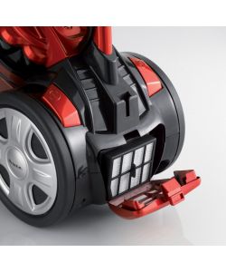 Ariete Aspirapolvere J-Force Senza Sacco 700W Rosso e Nero 3L