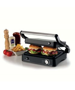 Ariete Griglia Elettrica MetalGrill 3in1 2000W Compatta Antiaderente