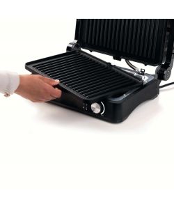 Ariete Griglia Elettrica MetalGrill 3in1 2000W Compatta Antiaderente