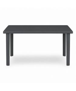Bica Tavolo Marshall Esterno Grafite Lucido 120x70x72 cm Resistente