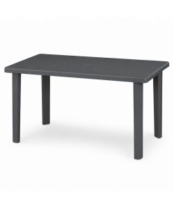 Bica Tavolo Marshall Esterno Grafite Lucido 120x70x72 cm Resistente