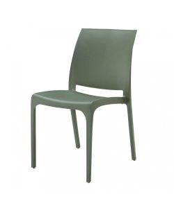 Cosma Sedia Volga Verde Impilabile 46x54x80 cm per Cucina