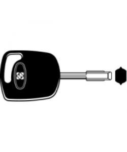 Chiave Transponder No Chip Ford FO21TE
