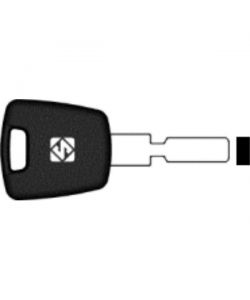 Chiave Transponder No Chip Huf HU71TE